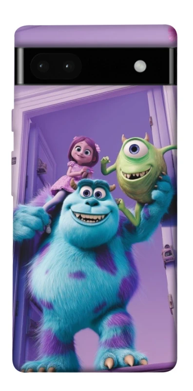 Чехол на Google Pixel 6a Monsters friends фото 1 из 1
