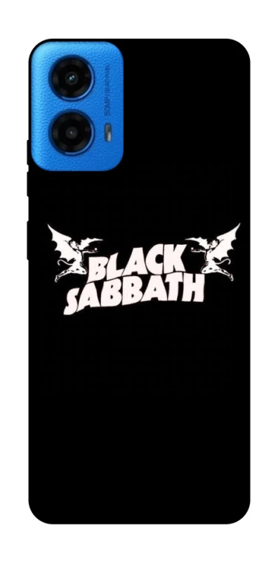 Чохол на Motorola Moto G45 Black Sabbath logo ver.2 фото 1 з 1