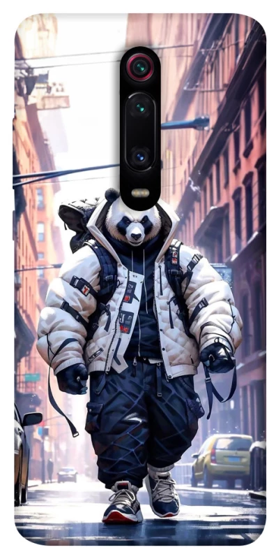 Чохол на Xiaomi Redmi K20 / K20 Pro / Mi9T / Mi9T Pro Панда кур'єр фото 1 з 1
