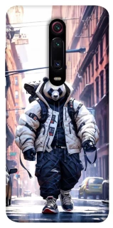 Чехол на Xiaomi Redmi K20 / K20 Pro / Mi9T / Mi9T Pro Панда курьер фото 1 из 1