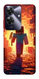 Чехол на Realme Note 60 Minecraft adventure фото 1 из 1