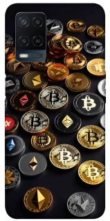 Чохол на Oppo A54 4G Many coins фото 1 з 1