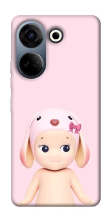 Чехол на TECNO Camon 20 Pro (CK7n) Pink Ribbon Hop фото 1 из 1