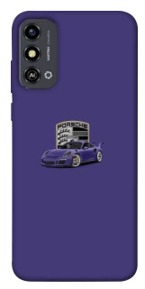 Чехол на ZTE Blade A53 Porsche purple фото 1 из 1