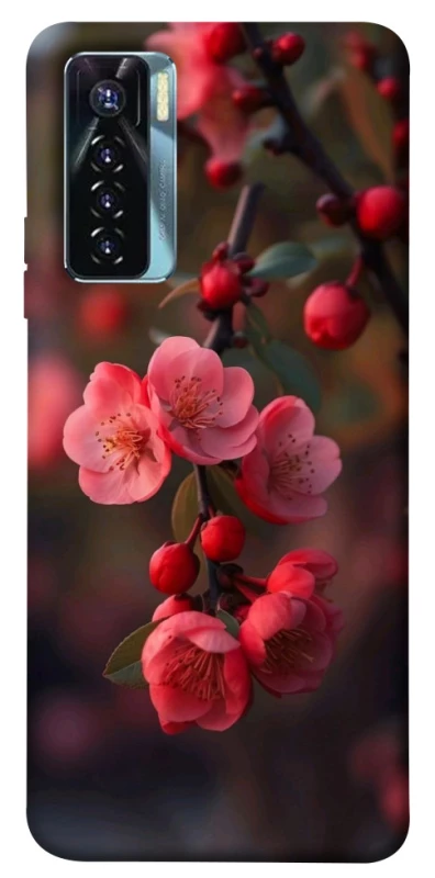 Чохол на TECNO Camon 17 Pro Flowers v28 фото 1 з 1