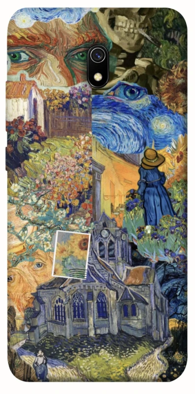 Чехол на Xiaomi Redmi 8a Van Gogh collage фото 1 из 1
