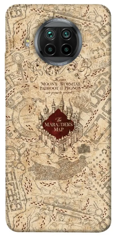 Чохол на Xiaomi Mi 10T Lite / Redmi Note 9 Pro 5G Marauders map фото 1 з 1