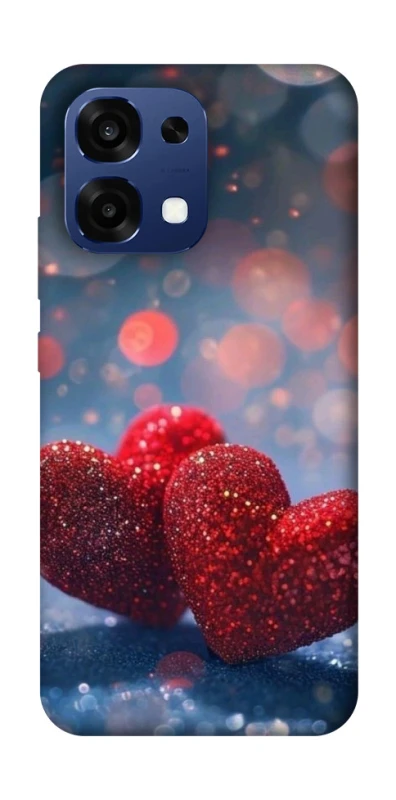 Чохол на Oppo A6 Pro 4G/5G Red hearts фото 2 з 2