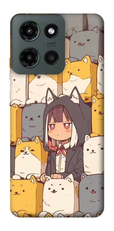 Чохол на Motorola Moto G Power (2025) Like a cat фото 1 з 1