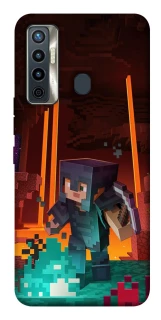 Чехол на TECNO Camon 17 Minecraft game adventure фото 1 из 1