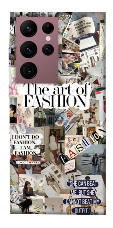 Чехол на Samsung Galaxy S22 Ultra Fashion collage ver.12 фото 1 из 1