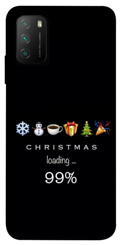 Чехол на Xiaomi Poco M3 Christmas Loading фото 1 из 1