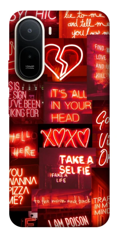 Чохол на Xiaomi Redmi A7 Pro 4G Love collage ver.7 фото 1 з 2
