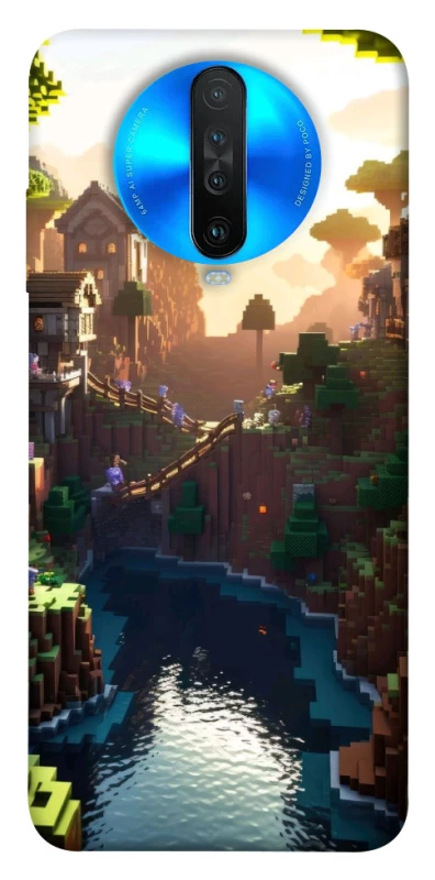 Чехол на Xiaomi Redmi K30 Minecraft sunset фото 1 из 1