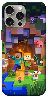 Чехол на Apple iPhone 15 Pro Max (6.7") Minecraft game фото 1 из 1