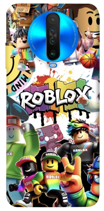 Чехол на Xiaomi Poco X2 Roblox Characters Collage фото 1 из 1