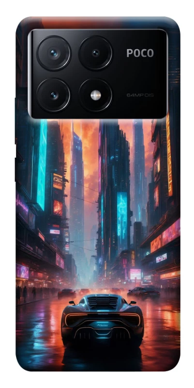 Чехол на Xiaomi Poco X6 Cyber city фото 1 из 1
