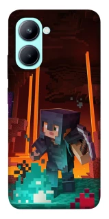 Чехол на Realme C33 Minecraft game adventure фото 1 из 1