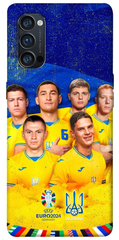 Чехол на Oppo Reno 4 Pro 5G Сбоная Украины v2 фото 1 из 1