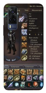 Чехол на Vivo Y53s Character Menu ver.1 фото 1 из 1