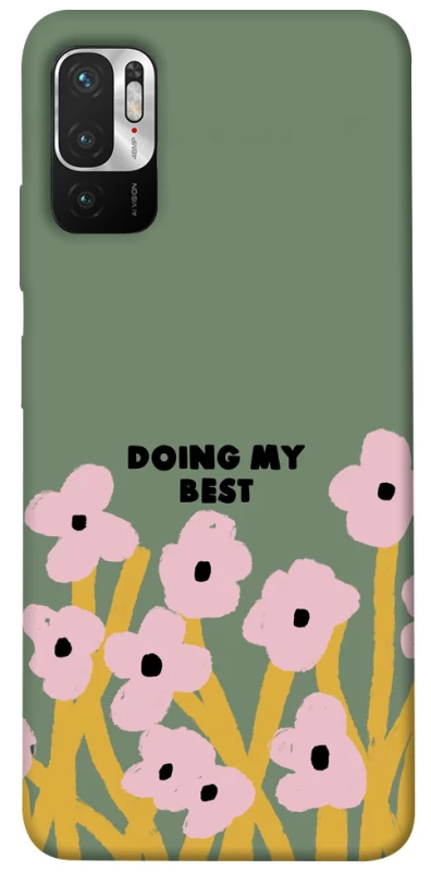 Чехол на Xiaomi Redmi Note 10 5G Doing my best фото 1 из 1
