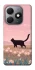 Чехол на TECNO Spark 20 cat on a field фото 1 из 1