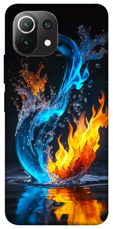 Чехол на Xiaomi Mi 11 Lite Water And Fire фото 1 из 1