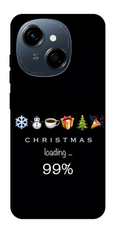Чехол на TECNO Spark Go 1 Christmas Loading фото 1 из 1