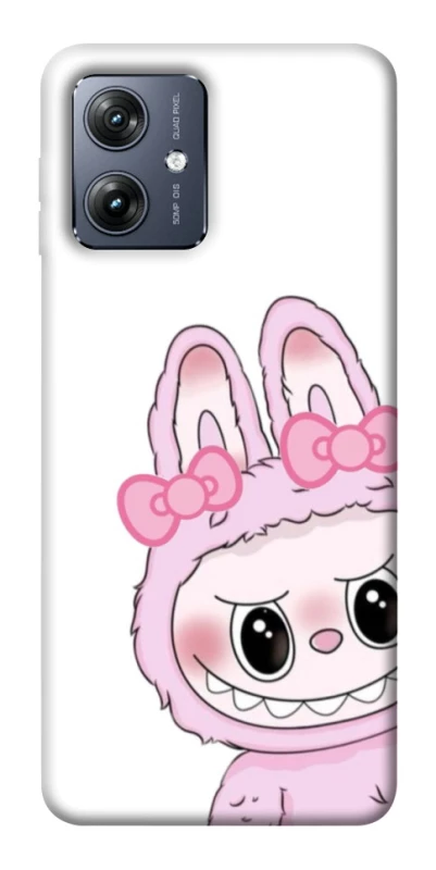 Чохол на Motorola Moto G54 Labubu White фото 1 з 1