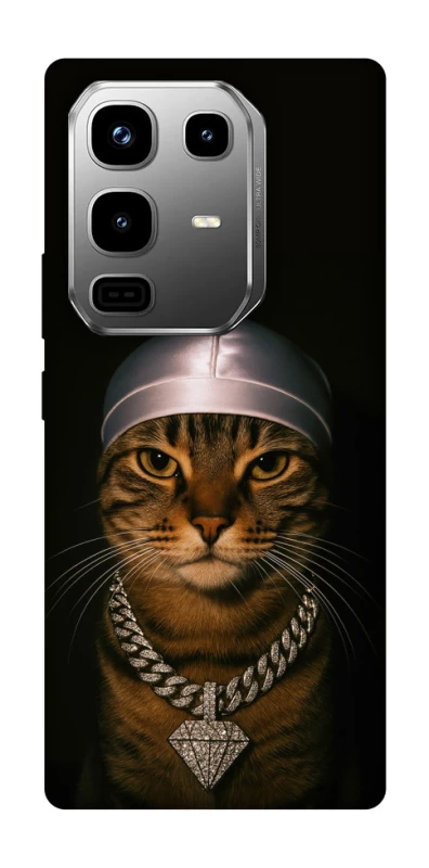 Чохол на Infinix Note 50 Pro Cat in Bling фото 1 Чохол на Infinix Note 50 Pro Cat in Bling фото 1 з 1