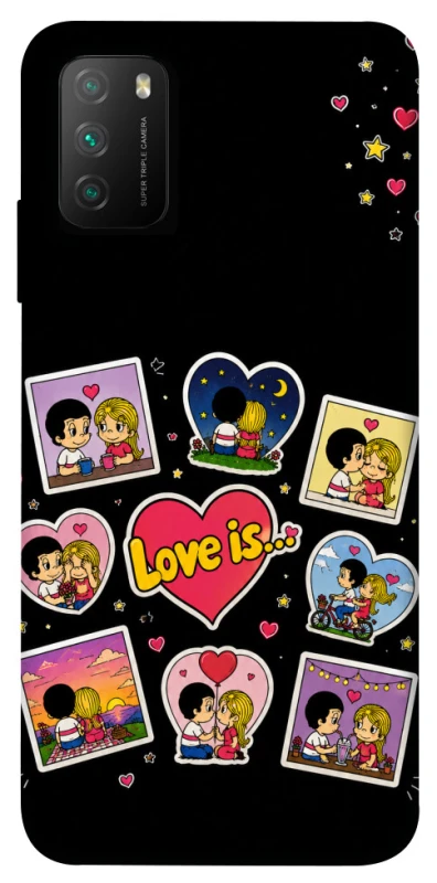 Чохол на Xiaomi Poco M3 Love is ver.2 фото 1 з 1