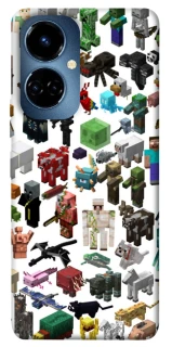 Чохол на TECNO Camon 19 Pro Minecraft v4 фото 1 з 1