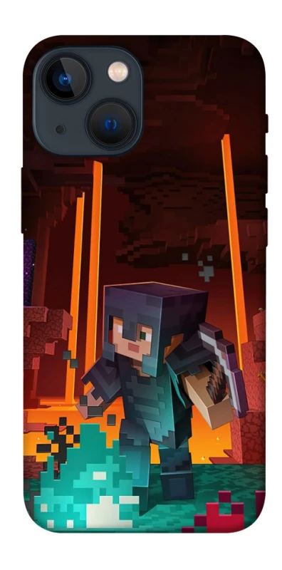 Чехол на Apple iPhone 13 mini (5.4") Minecraft game adventure фото 1 из 1