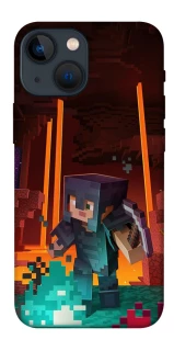 Чехол на Apple iPhone 13 mini (5.4") Minecraft game adventure фото 1 из 1