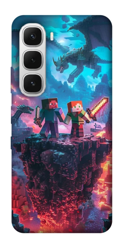 Чохол на Infinix Hot 60i Minecraft v3 фото 1 з 1