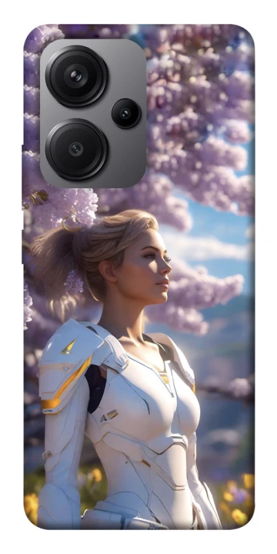 Чехол на Xiaomi Redmi Note 13 Pro+ Cyber space girl ver.1 фото 1 из 1