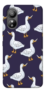 Чехол на ZTE Blade L220 Гуси с претензией фото 1 из 1