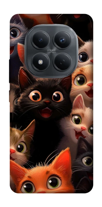 Чохол на Xiaomi Redmi Note 15 Pro 4G happy cats фото 1 з 1