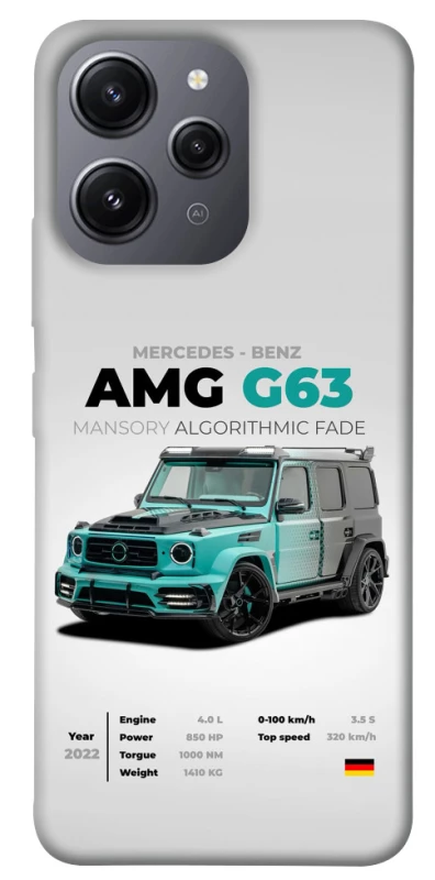 Чохол на Xiaomi Redmi 12 Mint amg G63 фото 1 з 1