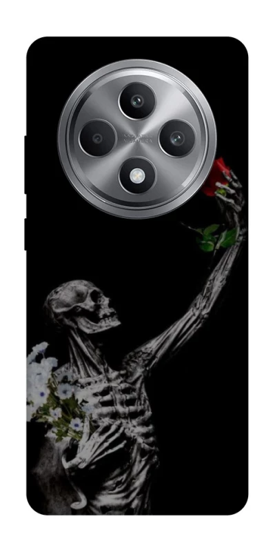 Чехол на Oppo Reno 12 F 4G Skeleton vs Rose фото 1 из 1