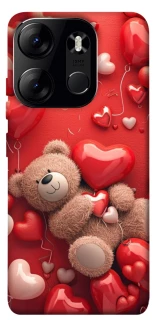 Чехол на Tecno Spark Go 2023 bear in hearts фото 1 из 1