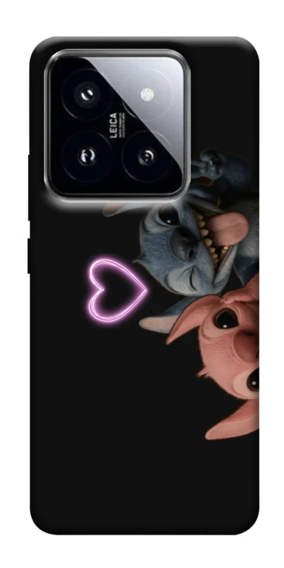 Чохол на Xiaomi 14 Pro Love Stitch & Angel фото 1 з 1
