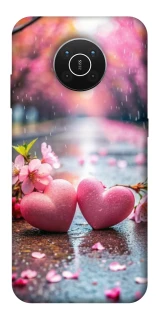 Чохол на Nokia X10 / X20 Pink heart фото 1 з 1