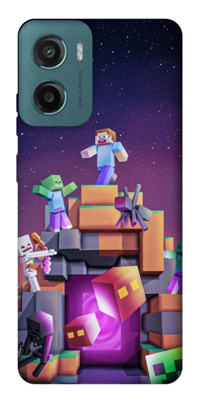 Чохол на Motorola Moto G06 Minecraft aesthetics фото 1 з 1