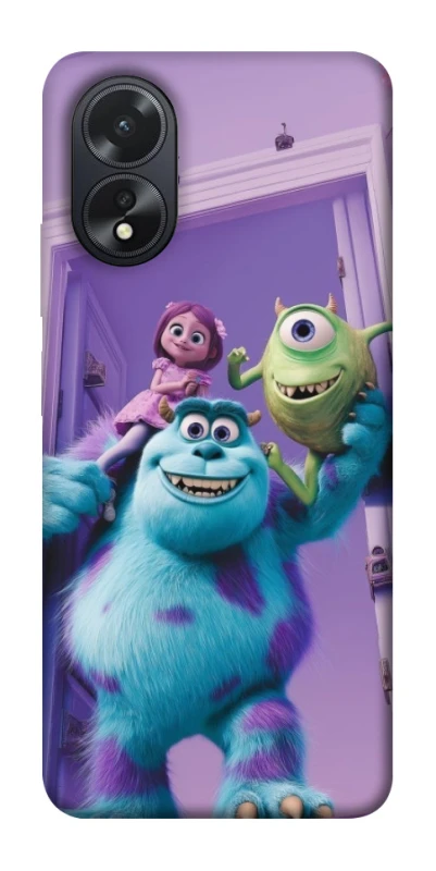 Чохол на Oppo A18 Monsters friends фото 1 з 1