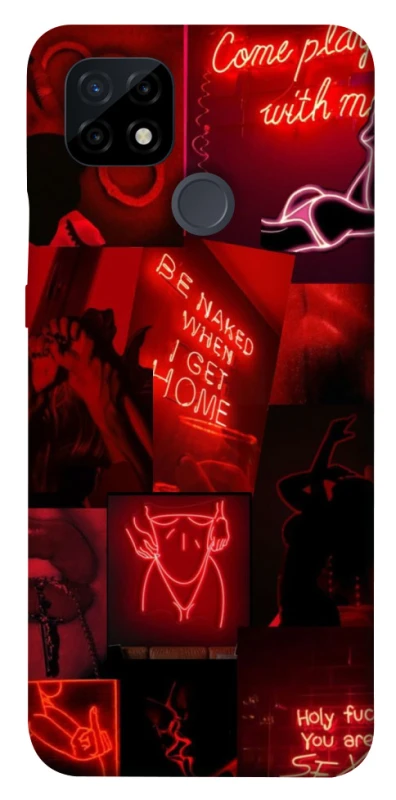 Чохол на Realme C21 Hot collage фото 1 з 1