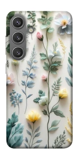 Чохол на Samsung Galaxy S24 Floral design ver.4 фото 1 з 1