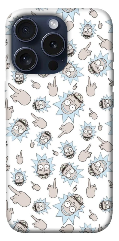 Чохол на Apple iPhone 15 Pro (6.1") Rick and Morty style фото 1 з 1