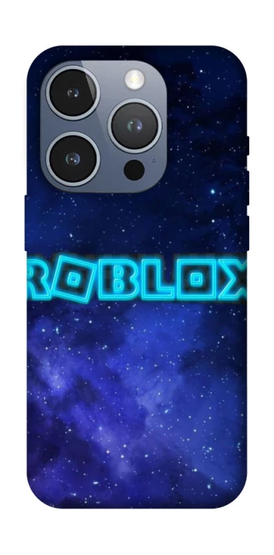 Чохол на Apple iPhone 16 Pro Roblox Space Logo Blue фото 1 з 1