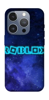 Чохол на Apple iPhone 16 Pro Roblox Space Logo Blue фото 1 з 1